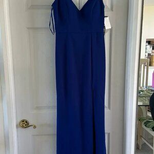 Cobalt blue ball gown